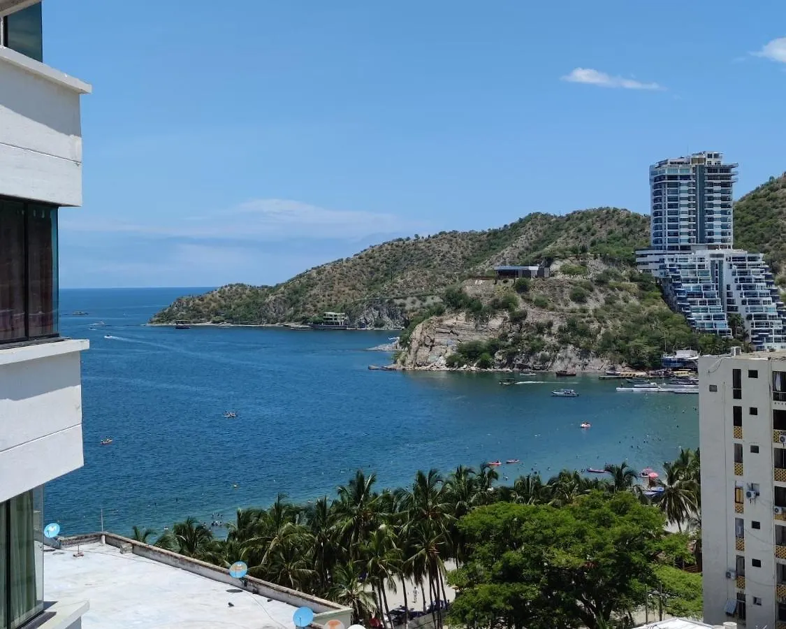 Condominio Al Frente De La Playa El Rodadero! Amplio Y Hermoso Apartamento Santa Marta